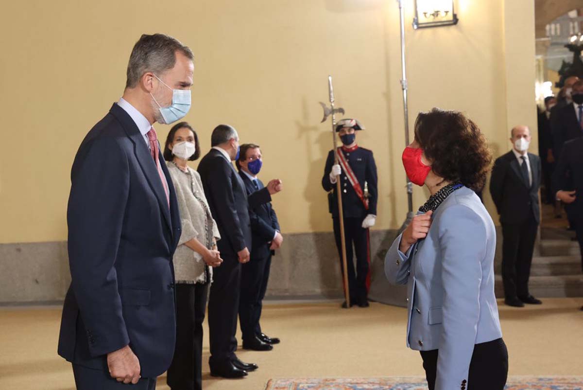 Felipe VI ha regresado al trabajo este lunes / Casa Real