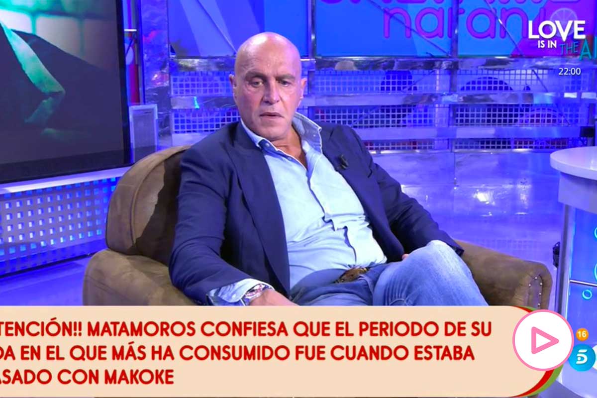 Reconoce que lleva consumiendo cocaína desde los 15 años de manera intermitente / Telecinco