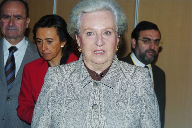 Do&ntilde;a Pilar en una imagen de archivo./Gtres