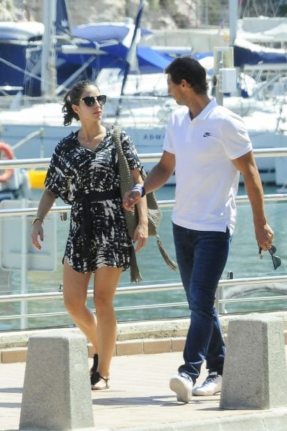 Rafa Nadal y Mery Perell&oacute; en una imagen de archivo./Gtres