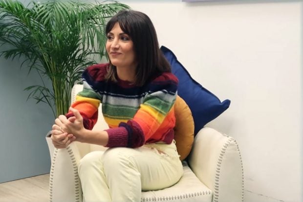 La colaboradora de televisi&oacute;n confiesa detalles sobre su pasado a Jes&uacute;s V&aacute;zquez./Mtmad