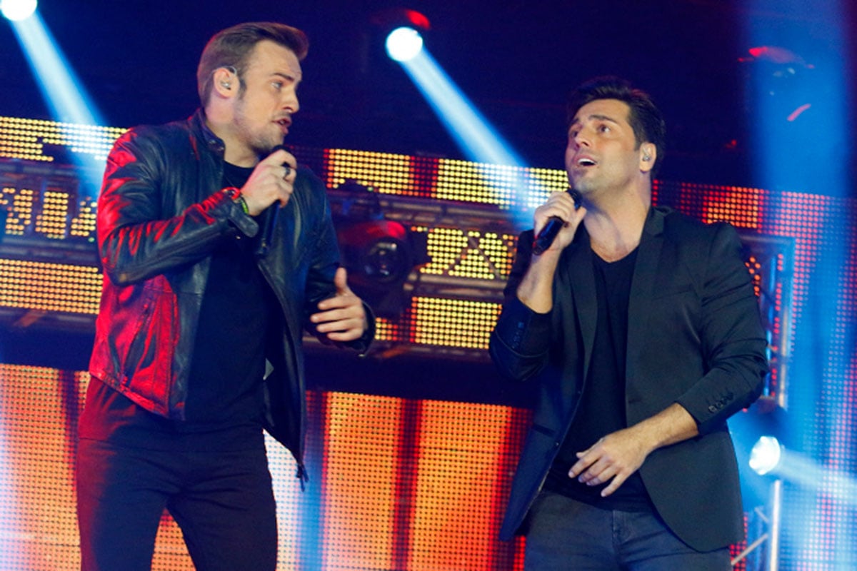 &Aacute;lex Casademunt y David Bustamante