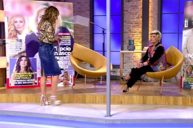 Terelu Campos en 'Viva la vida'./'Viva la vida'