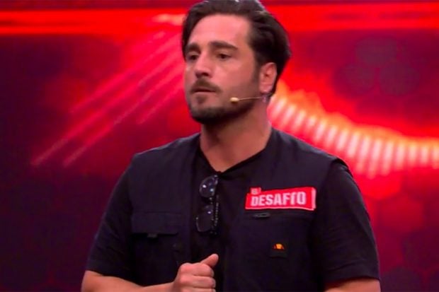 David Bustamante expresa lo que siente tras su prueba en 'El desaf&iacute;o'./Antena 3