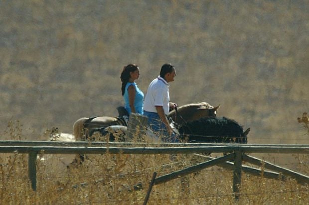 Juli&aacute;n Mu&ntilde;oz e Isabel Pantoja