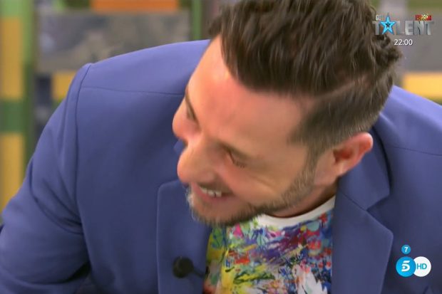 Antonio David Flores se r&iacute;e cuando Jorge Javier le dice que qu&eacute; retoque est&eacute;tico se ha hecho./'S&aacute;lvame'