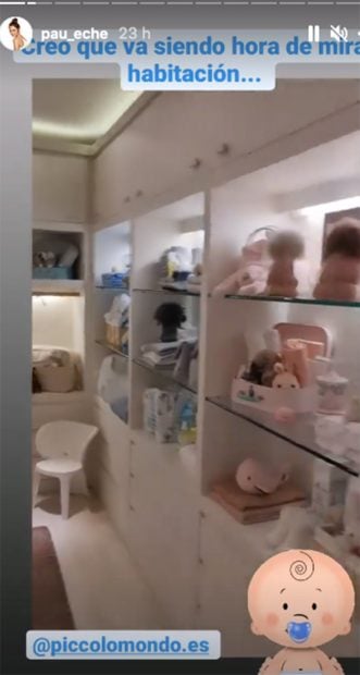 La actriz se encuentra en la recta final de su embarazo./Instagram @pau_eche