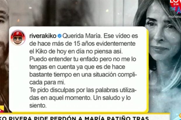 Comunicado Kiko Rivera./Instagram @riverakiko