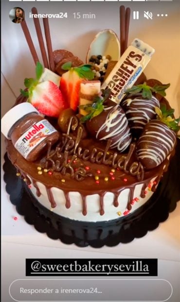 Kiko Rivera tarta 37 cumplea&ntilde;os