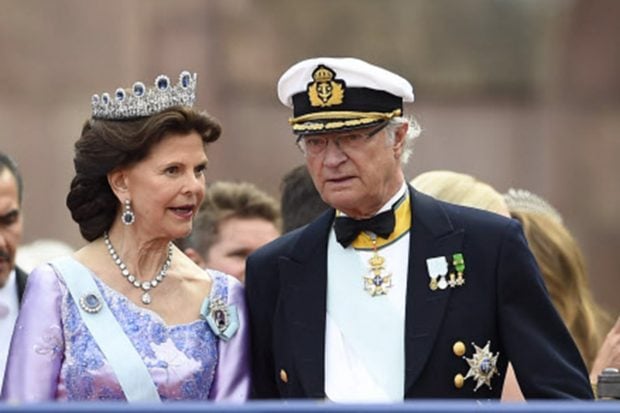 Carlos Gustavo y Silvia de Suecia