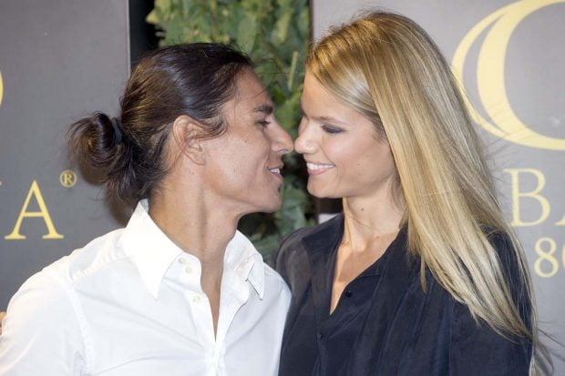 Julio Jos&eacute; Iglesias y Charisse Everhaert