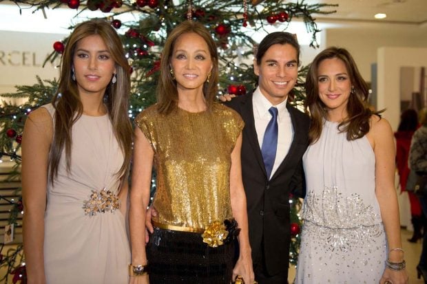 Ana Boyer, Isabel Preysler, Julio Jos&eacute; Iglesias, Tamara Falc&oacute;
