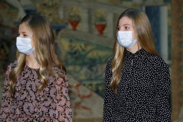 La princesa Leonor y la infanta Sof&iacute;a en una imagen de archivo./Gtres