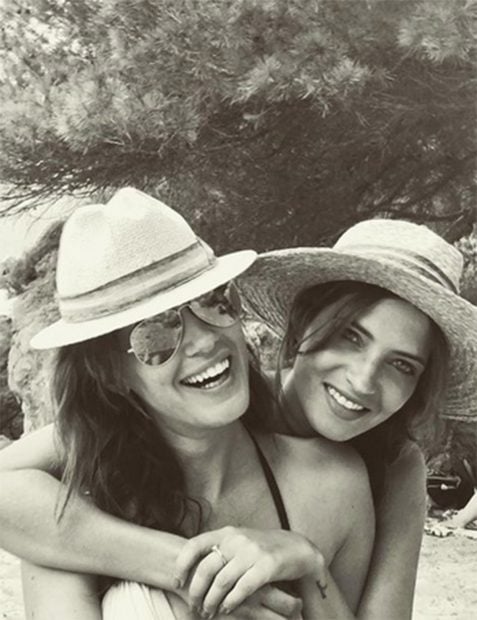 Sara Carbonero e Isabel Jim&eacute;nez en una imagen del perfil de Instagram de la mujer de Iker Casillas./Instagram @saracarbonero