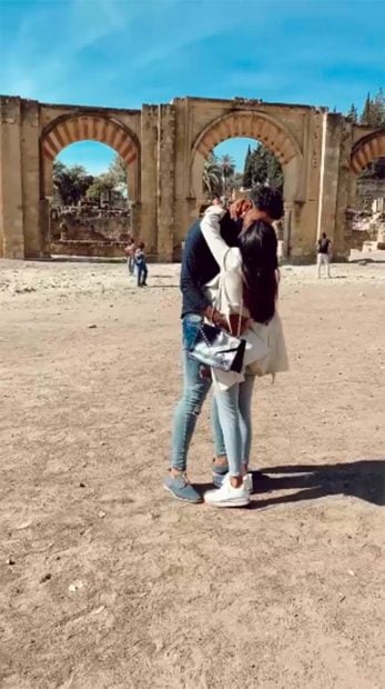Isa P y Asraf Beno est&aacute;n comprometidos desde hace cuatro meses./Instagram @asraf_beno