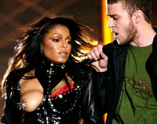 Janet Jackson y Justin Timberlake 