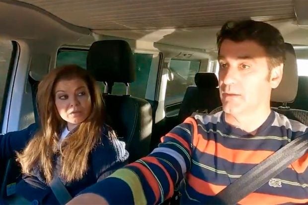 Mar&iacute;a Jos&eacute; Campanario y Jesul&iacute;n de Ubrique / TVE