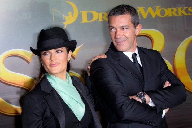 Salma Hayek y Antonio Banderas