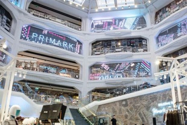 Interior Primark de Gran V&iacute;a -Madrid-./Primark