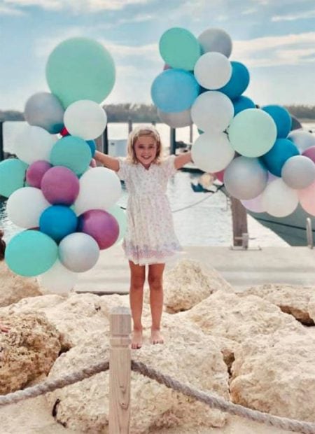 Leonore de Suecia posando el d&iacute;a de su cumplea&ntilde;os./Instagram @PrincessMadeleineOfSweden