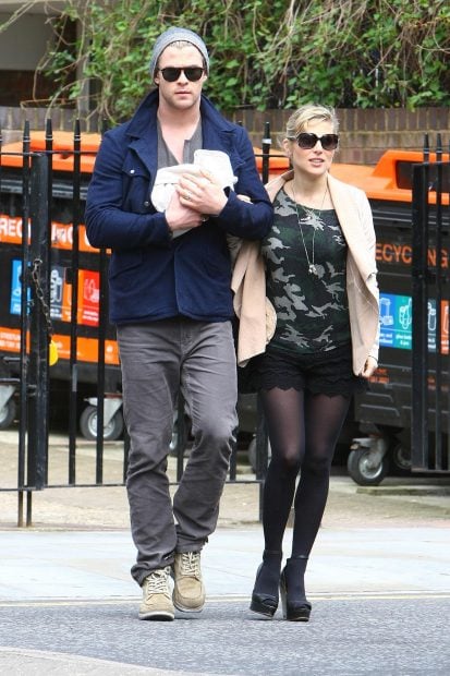 Elsa Pataky y Chris Hemsworth en una imagen de archivo./Gtres