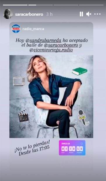 Sandra Barneda y Sara Carbonero, durante la entrevista / Radio Marca