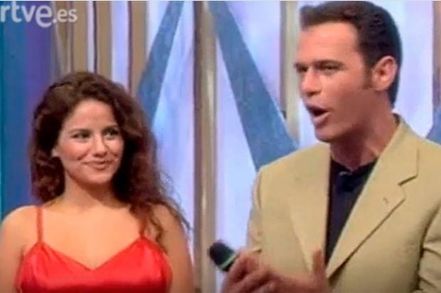 Carlos Lozano y M&oacute;nica Hoyos en 'El Precio Justo' / TVE