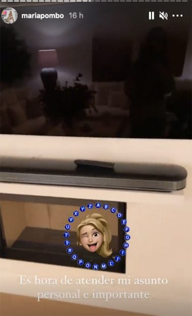 Mar&iacute;a Pombo fiel a 'Pasapalabra'./Instagram @mariapombo