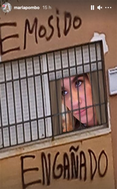 La fundadora de Tipi Ten hace gala de su sentido del humor./Instagram @mariapombo