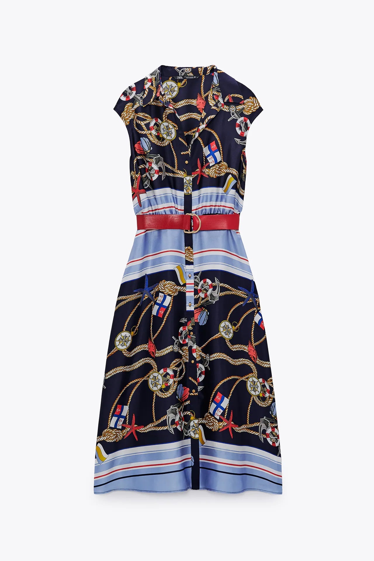 Zara tiene el vestido de estampado marinero con el que so&ntilde;aras en Semana Santa