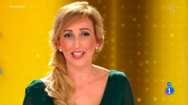Ana Mar&iacute;a Ruiz, enfermera premios Goya