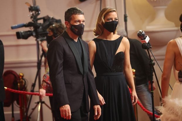 Antonio Banderas y Mar&iacute;a Casado