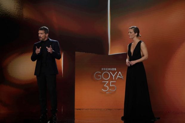 Antonio Banderas y Mar&iacute;a Casado