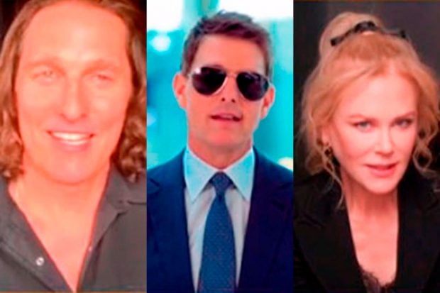 Matthew McConaughey, Tom Cruise y Nicole Kidman