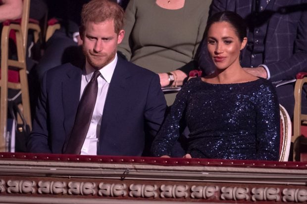 Harry y Meghan, viendo el espect&aacute;culo del Circo del Sol / Gtres