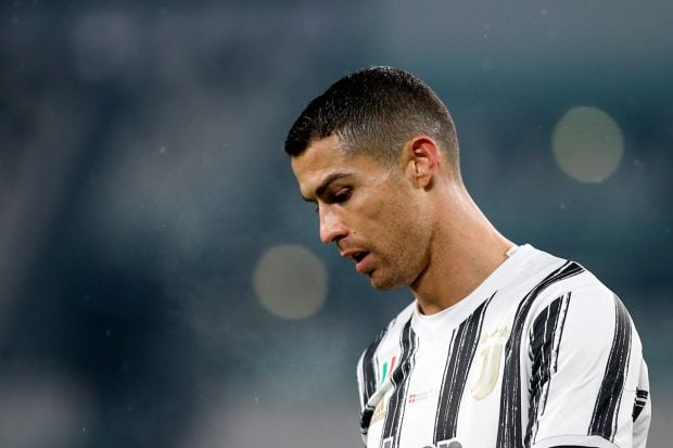 Cristiano Ronaldo, pensativo durante un partido / Gtres