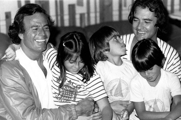 Julio Iglesias, Ch&aacute;beli Iglesias, Julio Jos&eacute; Iglesias, Enrique Iglesias