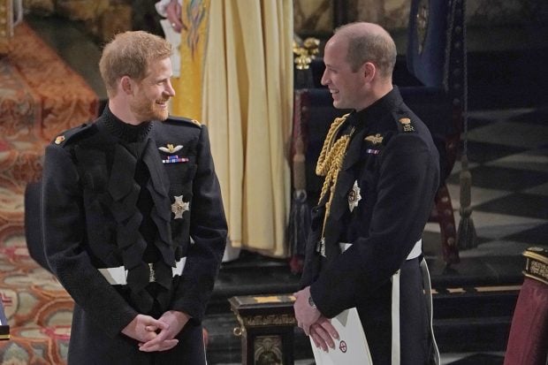 El pr&iacute;ncipe Guillermo y el pr&iacute;ncipe Harry en una imagen de archivo./Gtres