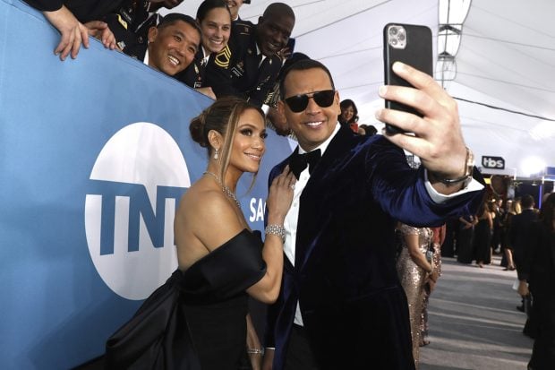 Jennifer Lopez y Alex Rodr&iacute;guez en una imagen de archivo./Gtres