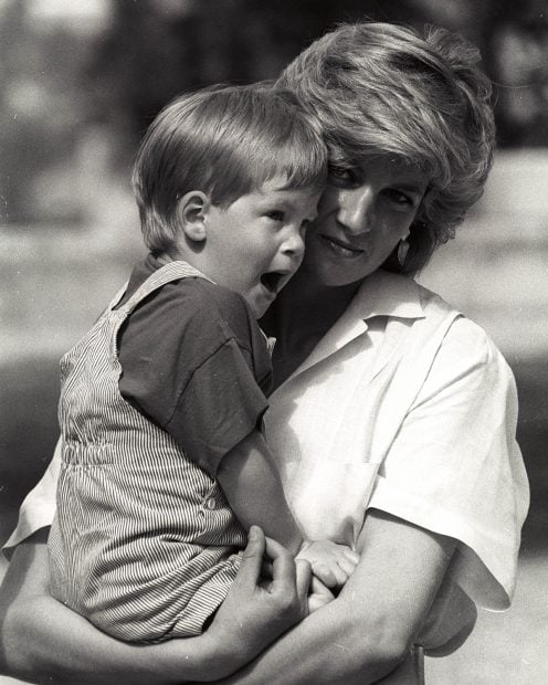 Diana de Gales y el pr&iacute;ncipe Harry / Gtres