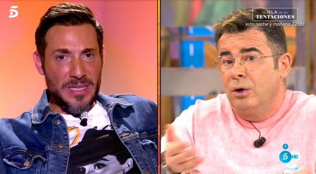 Antonio David y Jorge Javier han tenido un intercambio de palabras porque el presentador ha reconocido que siempre se ha postulado del lado de Roc&iacute;o Carrasco / Mediaset