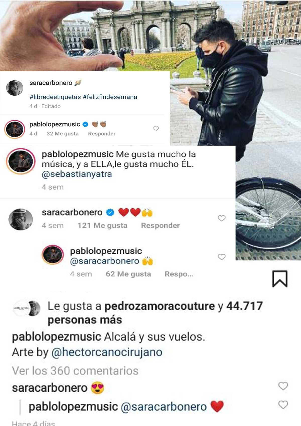 Sara Carbonero y Pablo L&oacute;pez se muestran muy cercanos por Instagram / Instagram