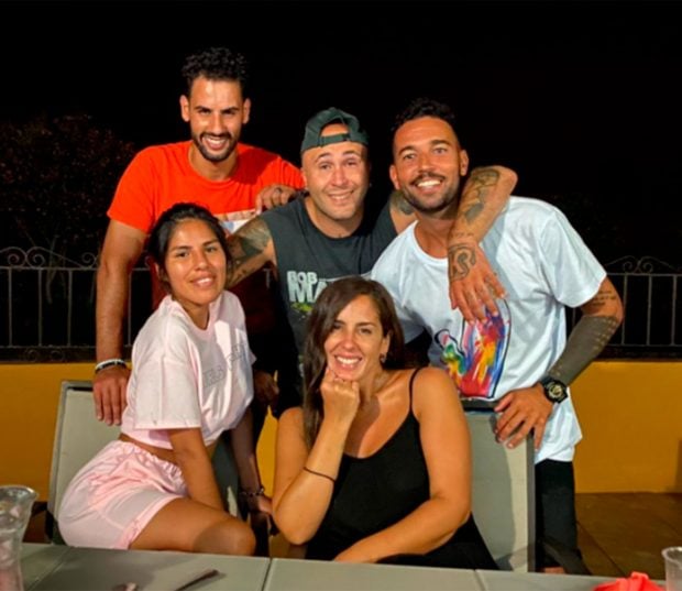 Asraf Beno, Isa Pantoja, Kiko Rivera, Anabel Pantoja y Omar S&aacute;nchez