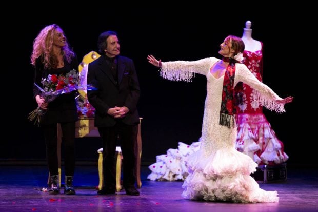 Roc&iacute;o Carrasco, en el escenario del 'Qu&eacute; no dar&iacute;a yo', el musical dedicado a su madre, Roc&iacute;o Jurado / Gtres