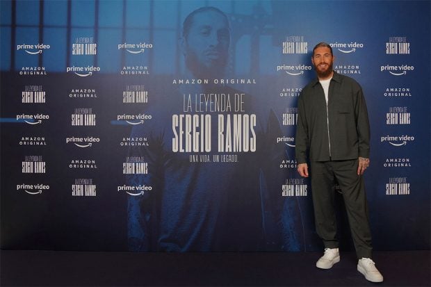Sergio Ramos, en la presentaci&oacute;n de su segunda serie con Amazon / Gtres