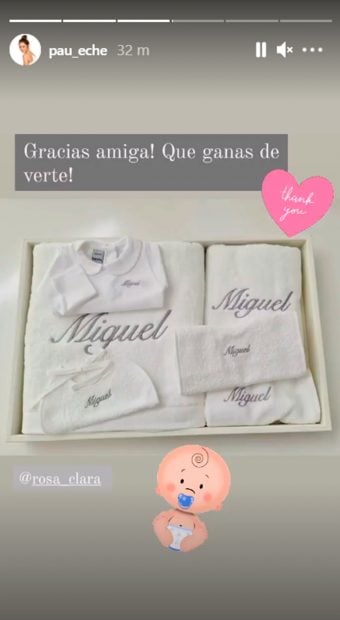 El regalo que Rosa Clar&aacute; le ha hecho a Paula Echevarr&iacute;a / Instagram