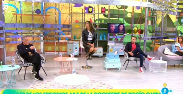 Paz Padilla ha regresado al plat&oacute; de 'S&aacute;lvame' / Mediaset