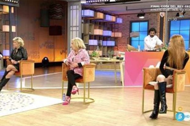Terelu Campos, Carmen Borrego y Alejandra Rubio en 'Viva la Vida'./'Viva la Vida'