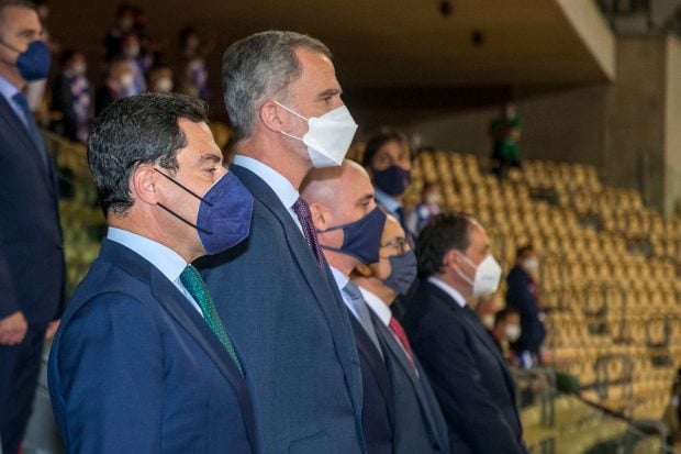 El rey Felipe VI ha presidido la final de la Copa del Rey de la temporada pasada que fue suspendida por la Covid-19/.Gtres