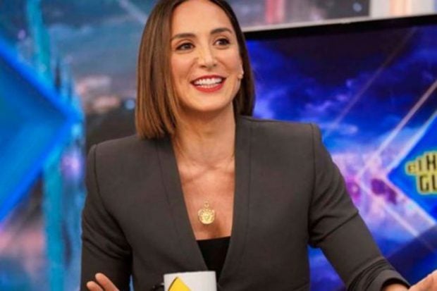 Tamara Falc&oacute; en 'El Hormiguero'./Antena 3